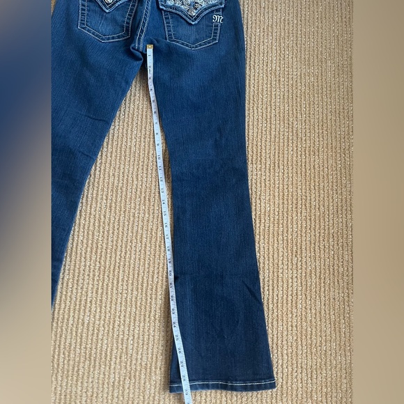 Miss Me Womens Signature Boot Size 27 JE81788R Low rise Stretch Denim Jeans - Picture 11 of 11